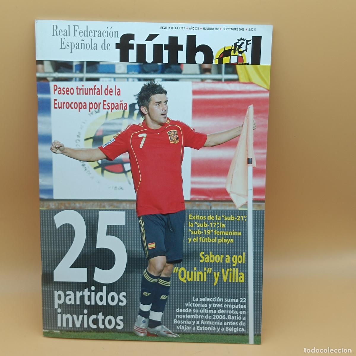 Collezionismo sportivo: REVISTA REAL FEDERACION ESPA&Ntilde;OLA DE FUTBOL N&ordm;112. MYJ.
