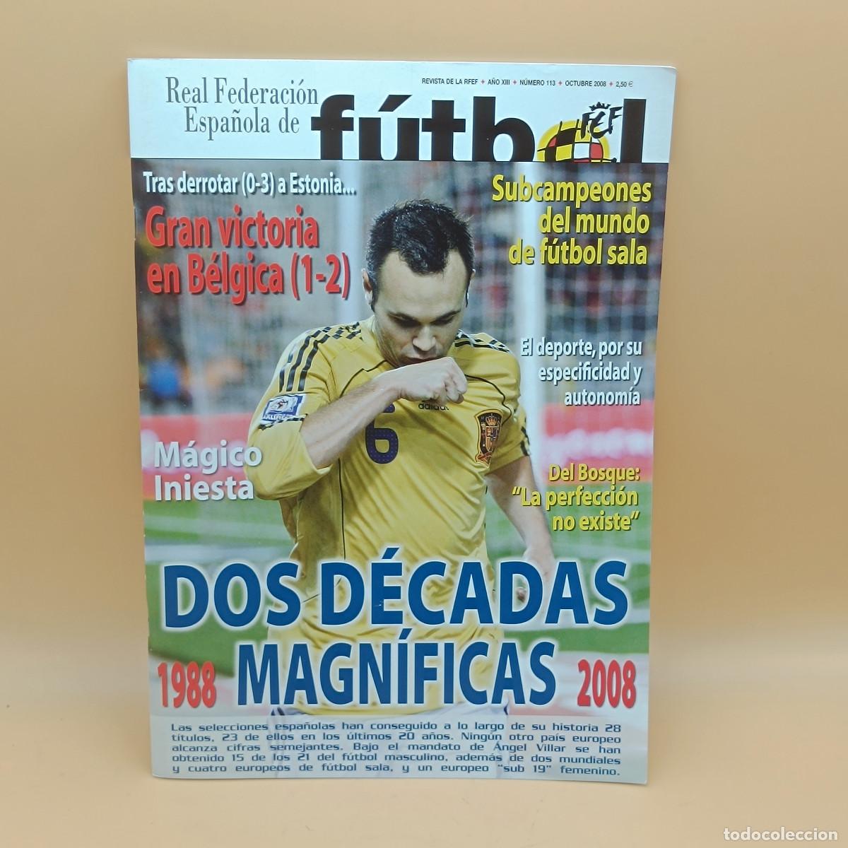 Collezionismo sportivo: REVISTA REAL FEDERACION ESPA&Ntilde;OLA DE FUTBOL N&ordm;119. MYJ.