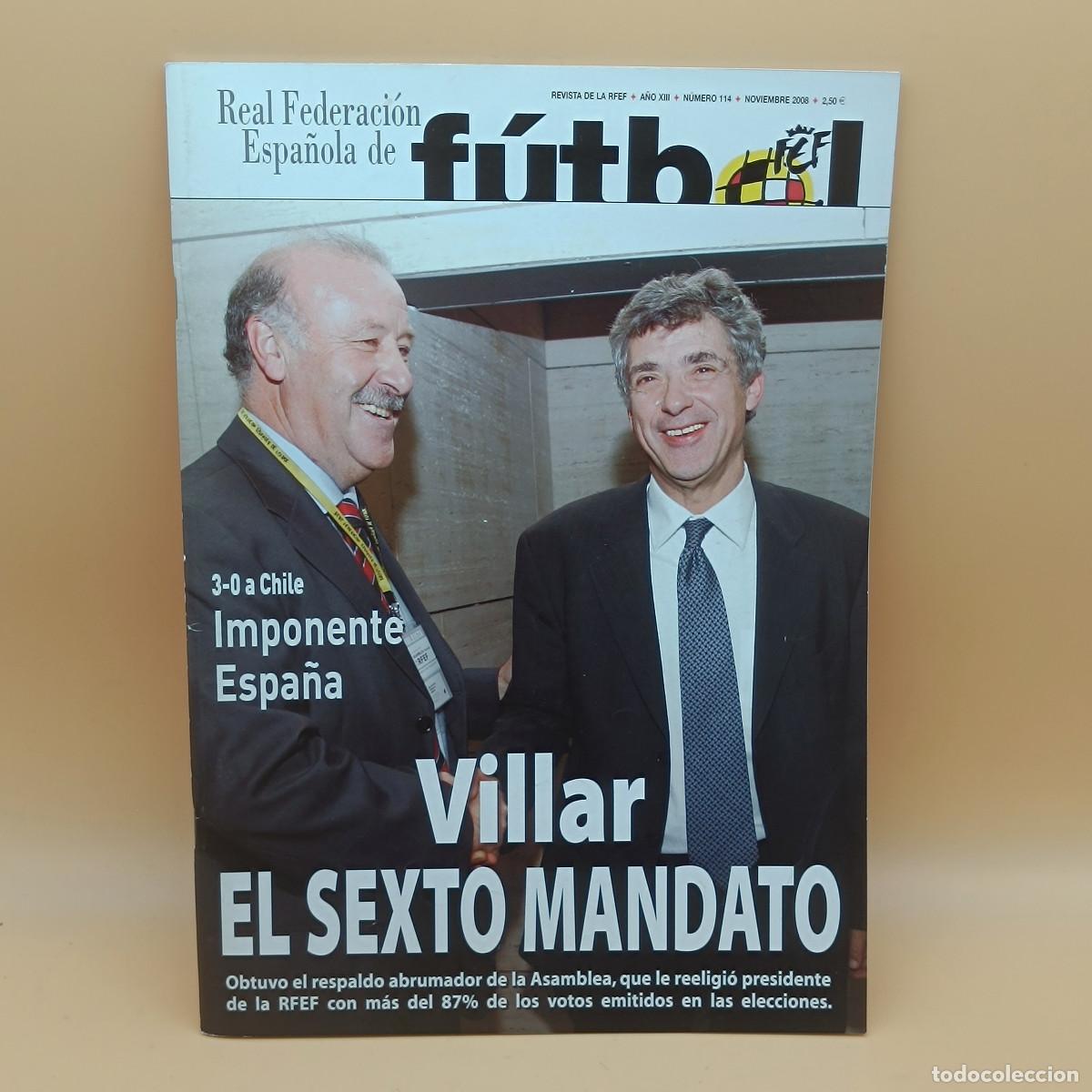 Collezionismo sportivo: REVISTA REAL FEDERACION ESPA&Ntilde;OLA DE FUTBOL N&ordm;114. MYJ.