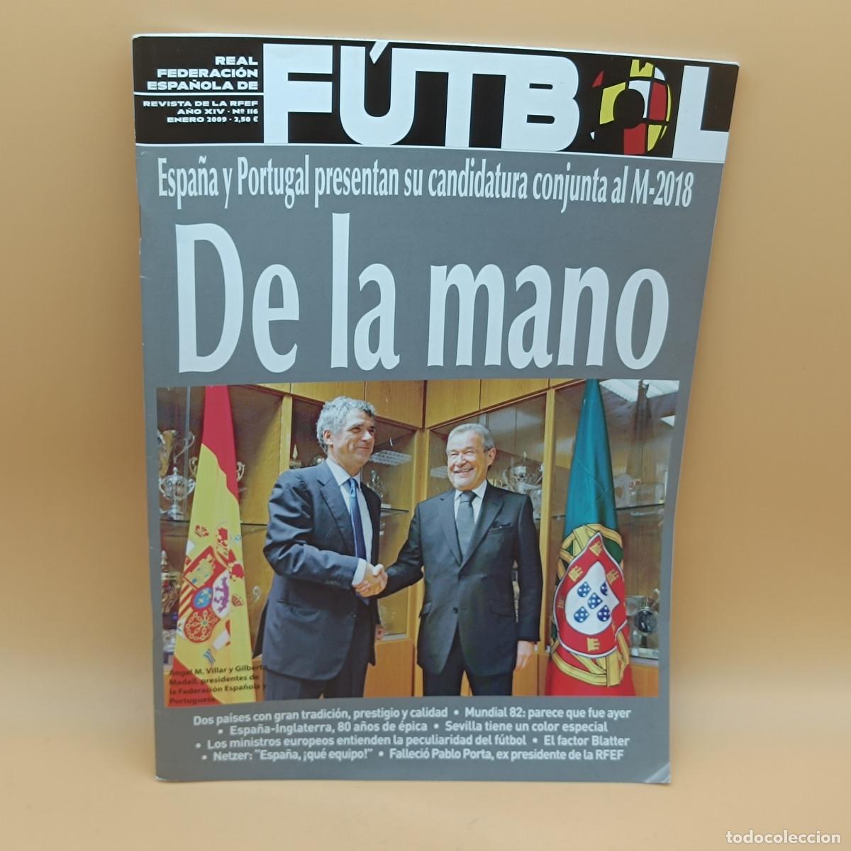 Coleccionismo deportivo: REVISTA REAL FEDERACION ESPA&Ntilde;OLA DE FUTBOL N&ordm;116. MYJ.