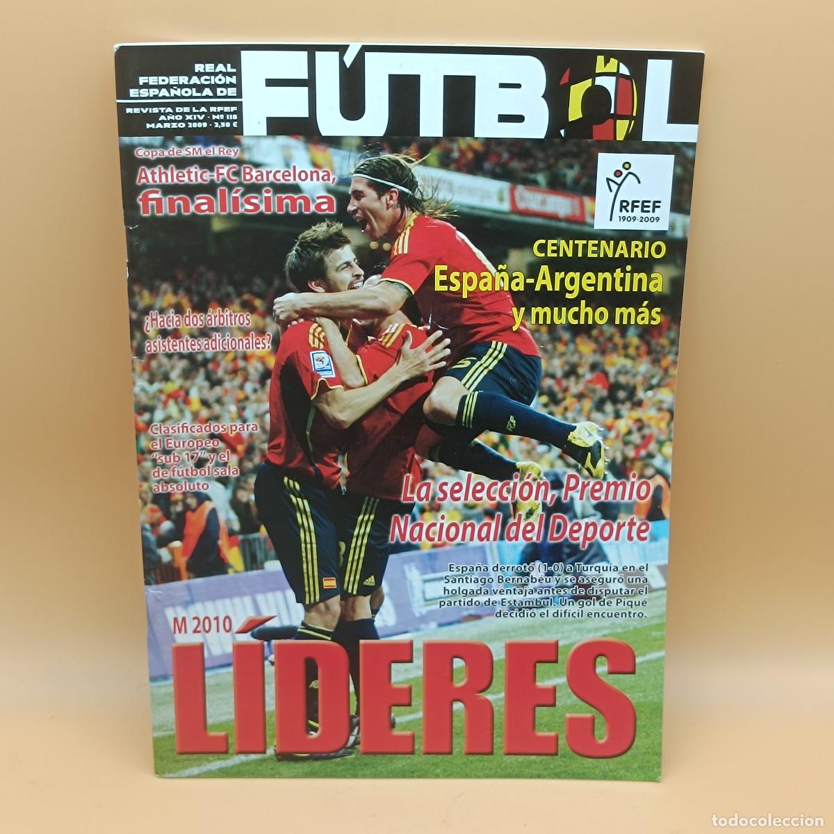 Coleccionismo deportivo: REVISTA REAL FEDERACION ESPA&Ntilde;OLA DE FUTBOL N&ordm;118. MYJ.