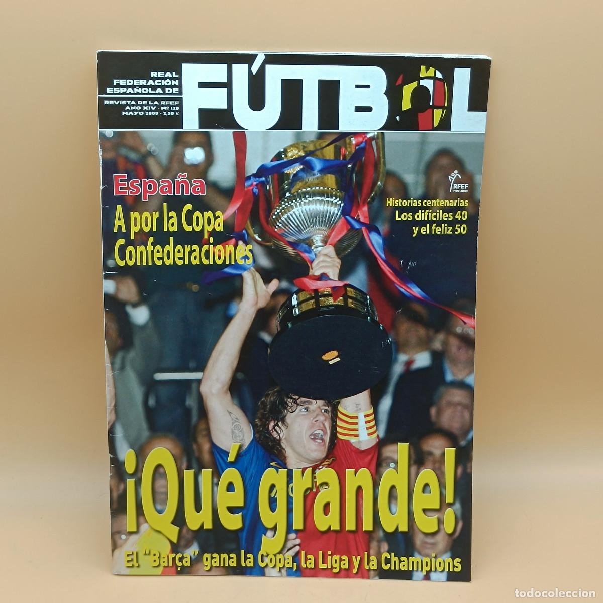 Coleccionismo deportivo: REVISTA REAL FEDERACION ESPA&Ntilde;OLA DE FUTBOL N&ordm;120. MYJ.