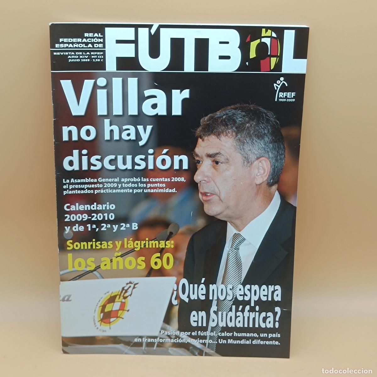 Coleccionismo deportivo: REVISTA REAL FEDERACION ESPA&Ntilde;OLA DE FUTBOL N&ordm;122. MYJ.