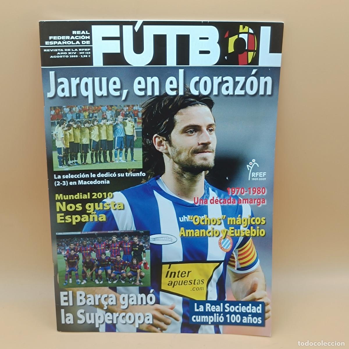 Coleccionismo deportivo: REVISTA REAL FEDERACION ESPA&Ntilde;OLA DE FUTBOL N&ordm;123. MYJ.