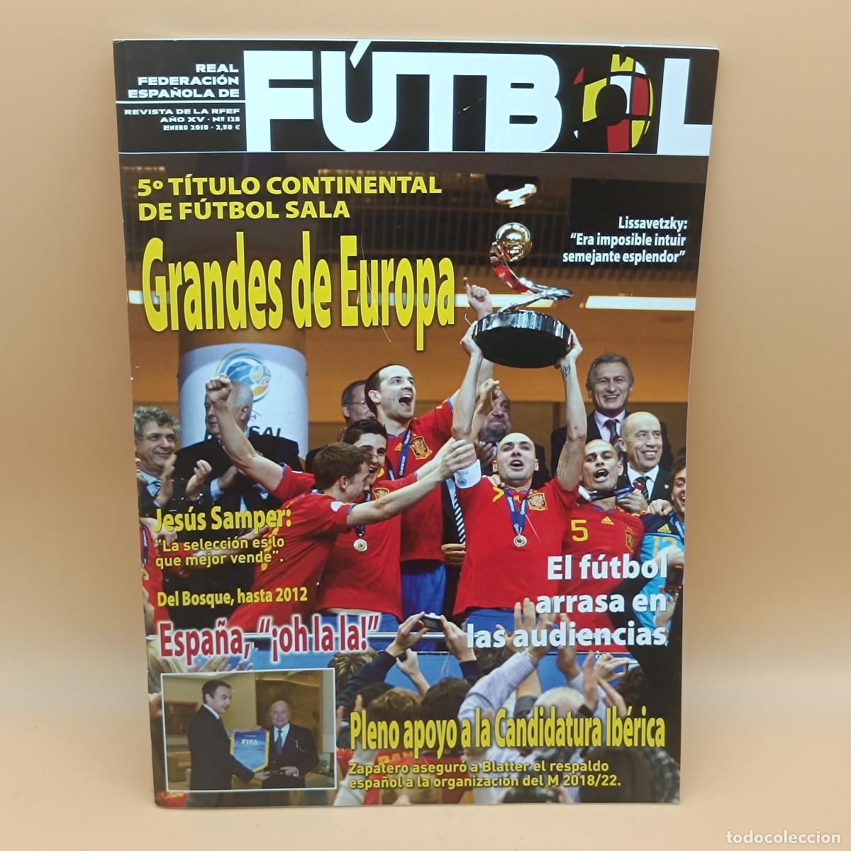 Sports collectibles: REVISTA REAL FEDERACION ESPA&Ntilde;OLA DE FUTBOL N&ordm;128. MYJ.
