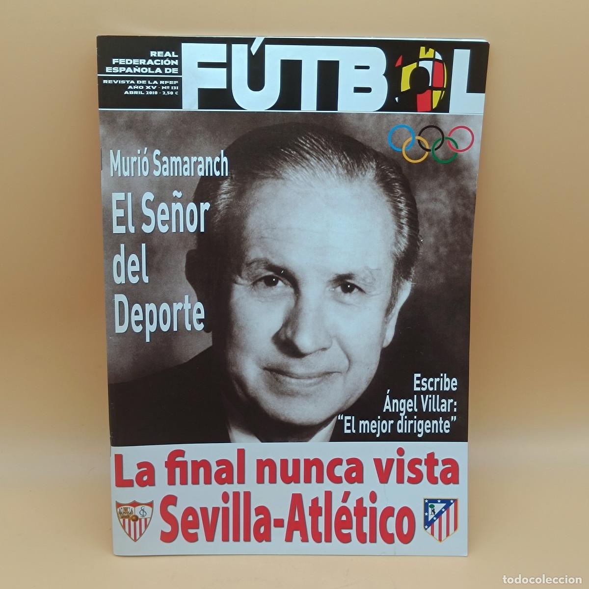 Coleccionismo deportivo: REVISTA REAL FEDERACION ESPA&Ntilde;OLA DE FUTBOL N&ordm;131. MYJ.