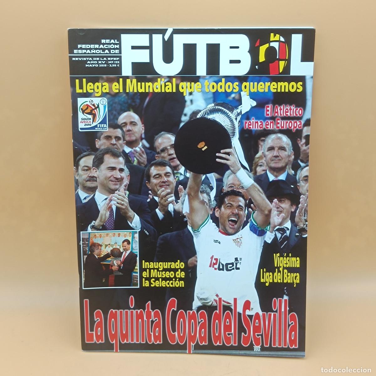 Coleccionismo deportivo: REVISTA REAL FEDERACION ESPA&Ntilde;OLA DE FUTBOL N&ordm;132. MYJ.
