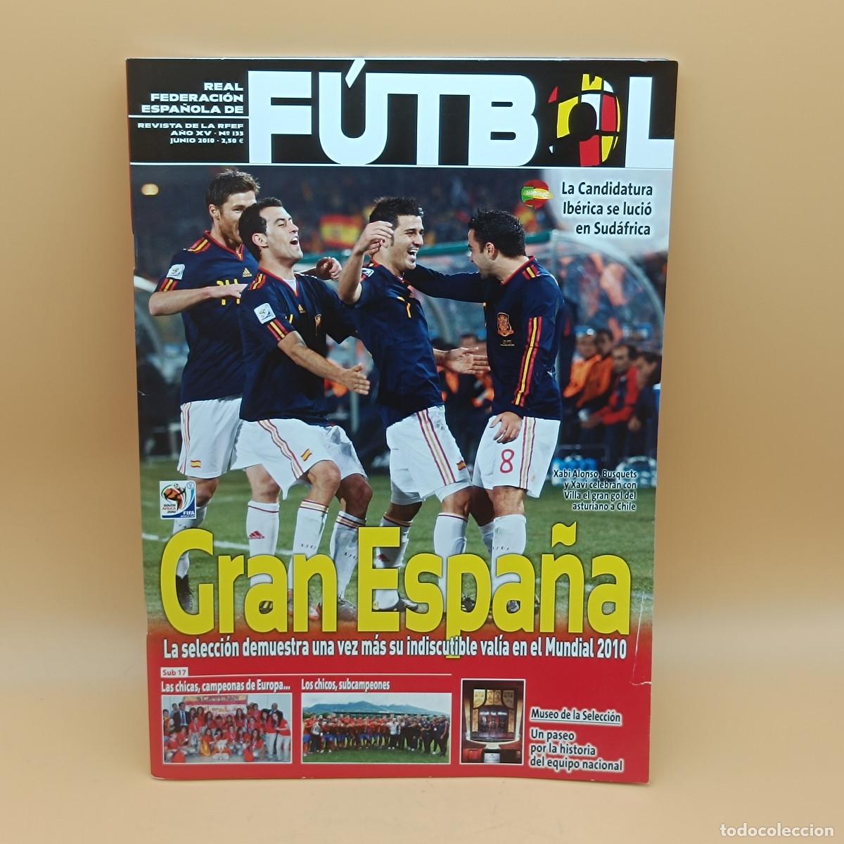 Coleccionismo deportivo: REVISTA REAL FEDERACION ESPA&Ntilde;OLA DE FUTBOL N&ordm;133. MYJ.