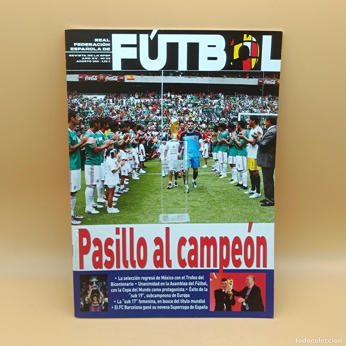 Coleccionismo deportivo: REVISTA REAL FEDERACION ESPA&Ntilde;OLA DE FUTBOL N&ordm;135. MYJ.