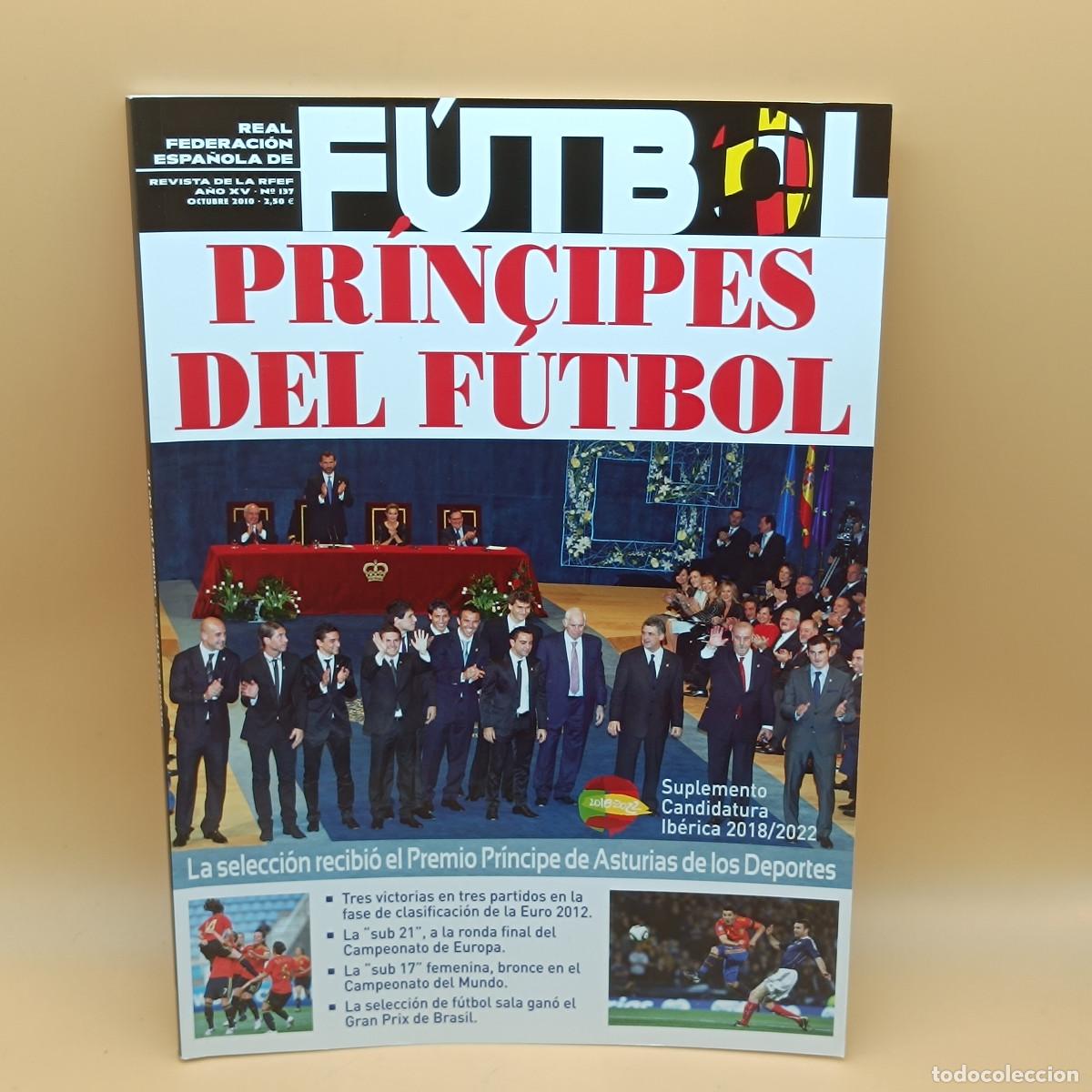 Coleccionismo deportivo: REVISTA REAL FEDERACION ESPA&Ntilde;OLA DE FUTBOL N&ordm;137. MYJ.