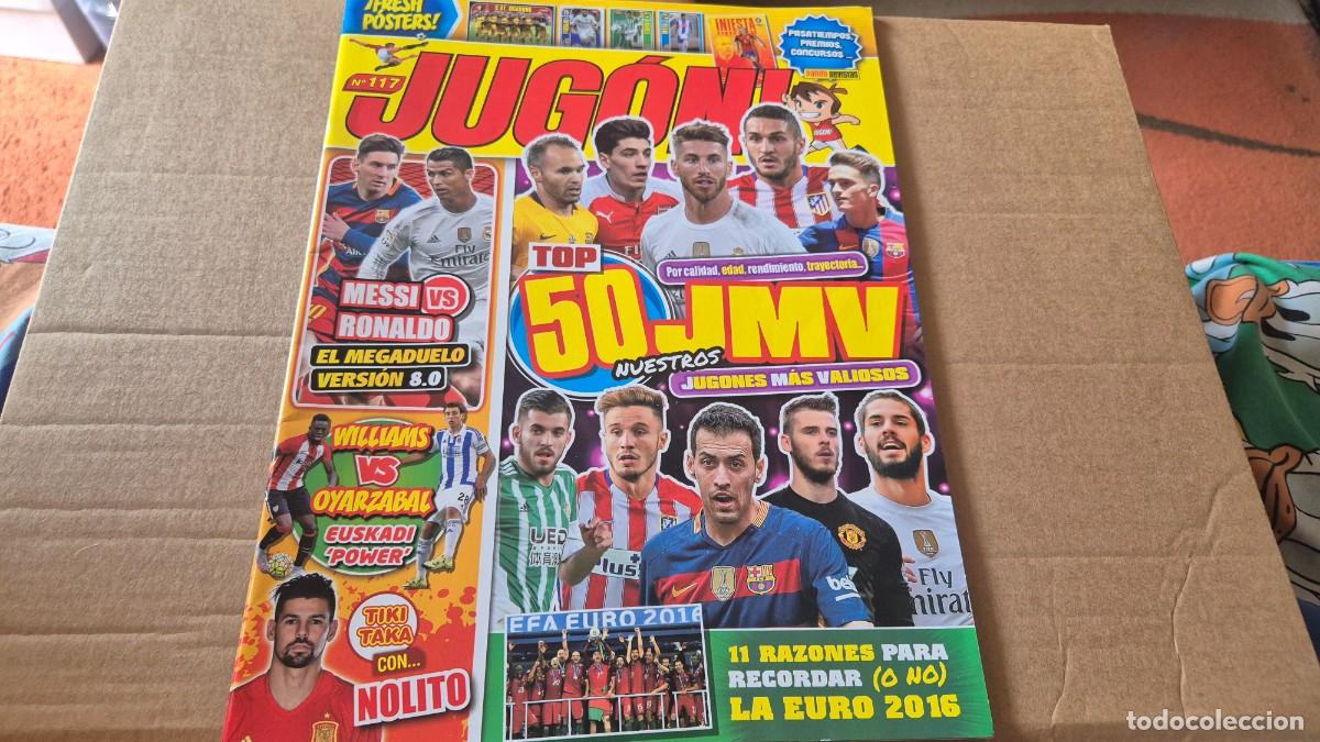 Collezionismo sportivo: REVISTA JUGON N&ordm; 117 SOLO REVISTA DEL 2016 CON LOS POSTERS