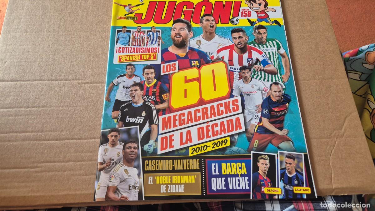 Sports collectibles: REVISTA JUGON N&ordm; 158. SOLO REVISTA A&Ntilde;O 2020 CON LOS POSTERS
