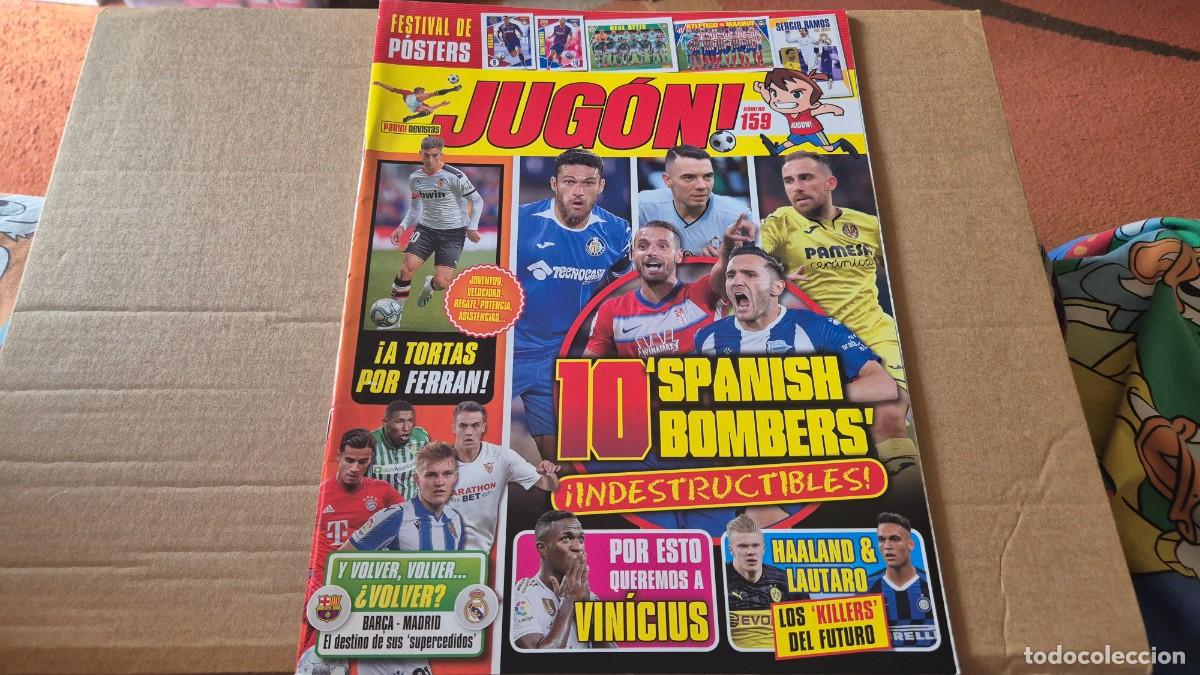 Sports collectibles: REVISTA JUGON N&ordm; 159. SOLO REVISTA A&Ntilde;O 2020 CON LOS POSTERS