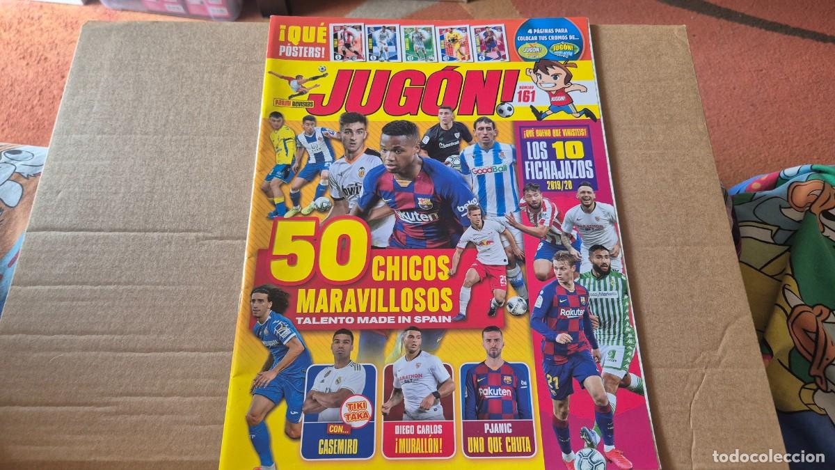 Sports collectibles: REVISTA JUGON N&ordm; 161. SOLO REVISTA A&Ntilde;O 2020 CON LOS POSTERS