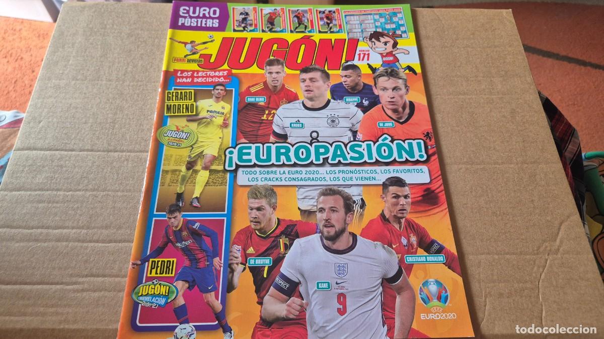 Sports collectibles: REVISTA JUGON N&ordm; 171. SOLO REVISTA CON LOS POSTERS