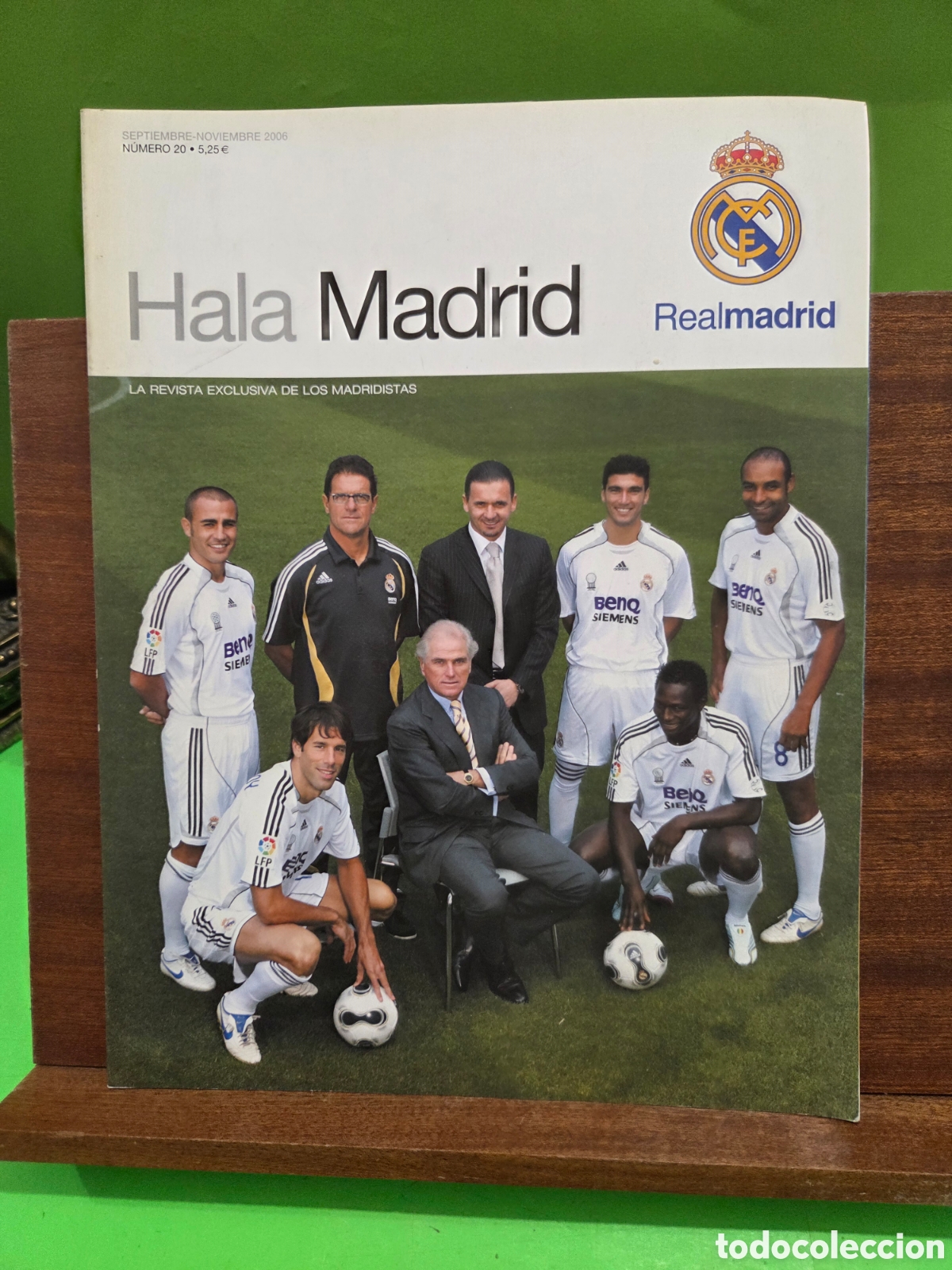 Coleccionismo deportivo: REVISTA..&rdquo;&rdquo;HALA MADRID&rdquo;&rdquo;...NUMERO 20...SET-NOV....2006...