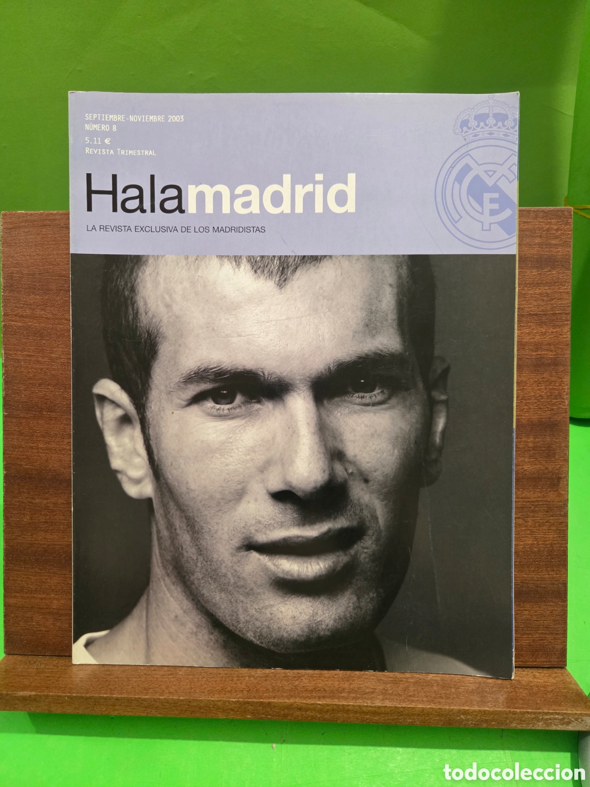 Collezionismo sportivo: REVISTA...&rdquo;&rdquo;HALA MADRID&rdquo;&rdquo;...N&deg;8...SEP-NOV...2003...