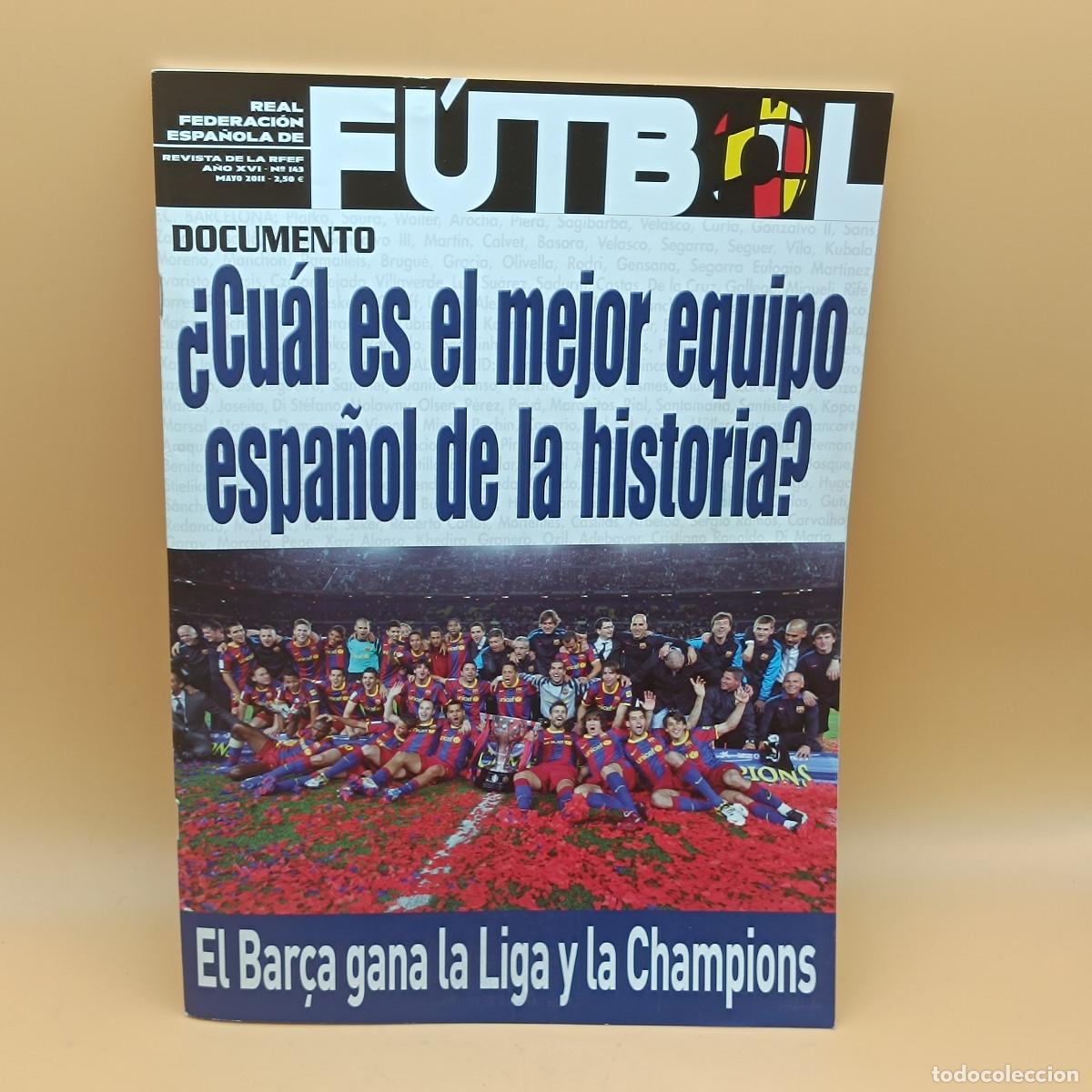 Collezionismo sportivo: REVISTA REAL FEDERACION ESPA&Ntilde;OLA DE FUTBOL N&ordm;143. MYJ.