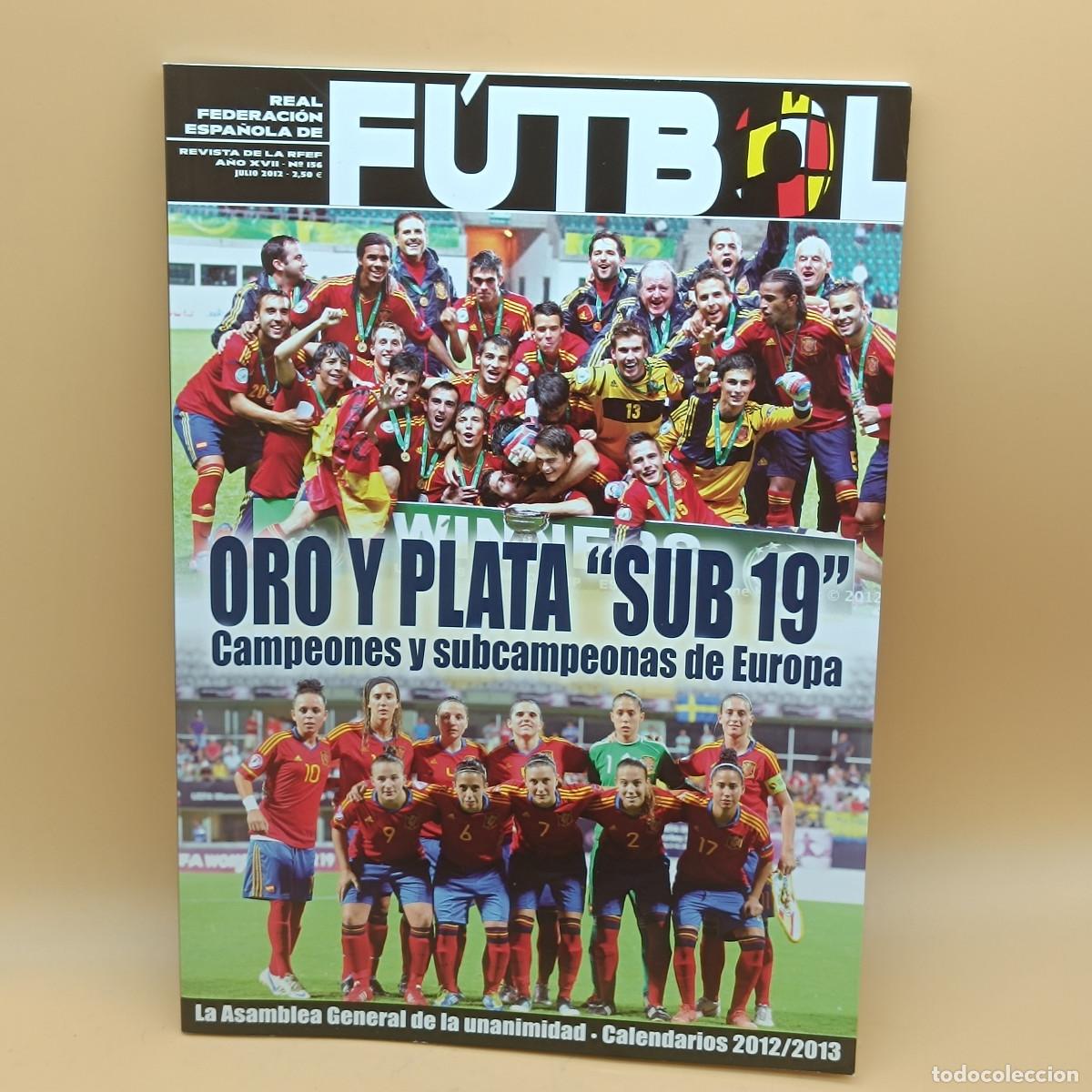 Sports collectibles: REVISTA REAL FEDERACION ESPA&Ntilde;OLA DE FUTBOL N&ordm;156. MYJ.