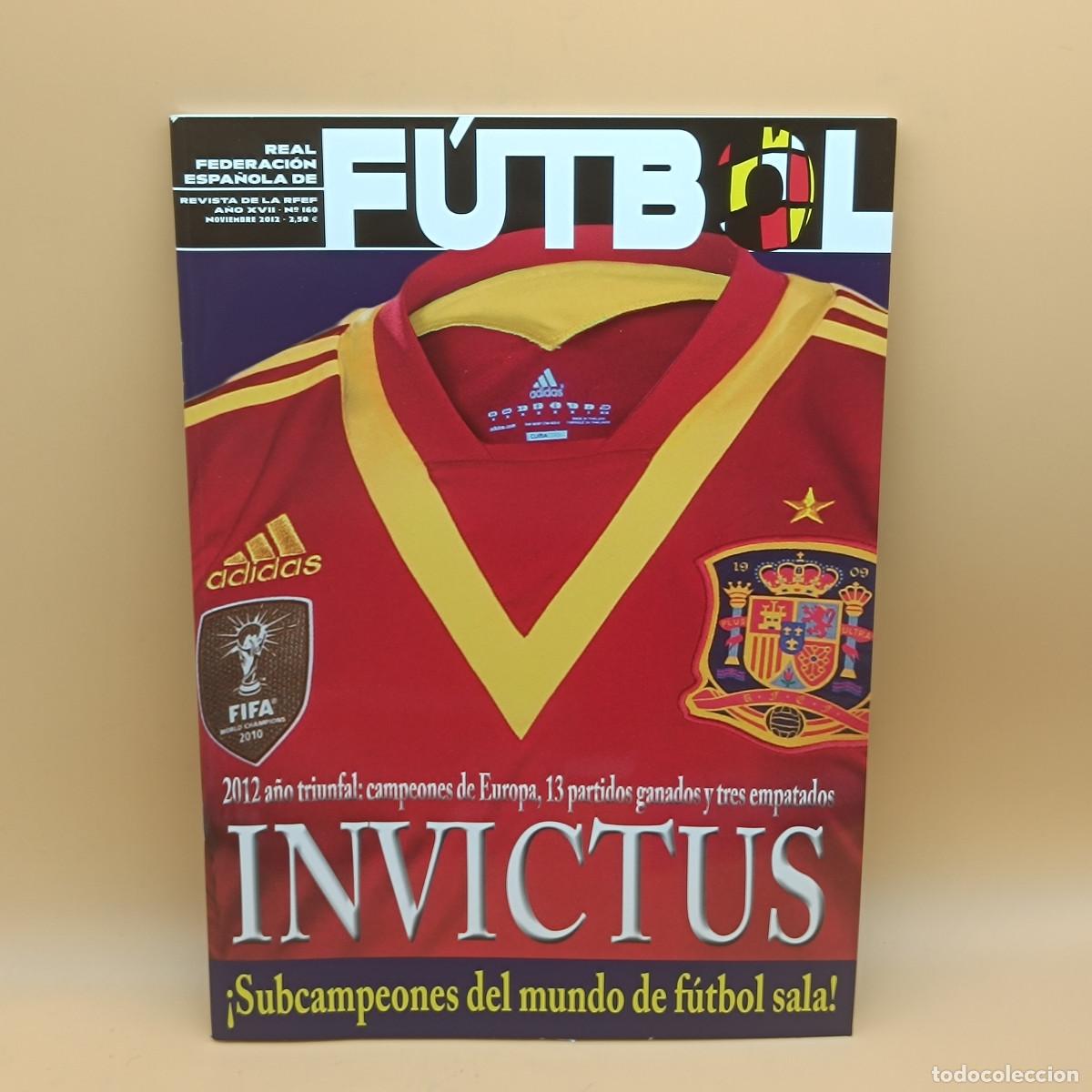 Coleccionismo deportivo: REVISTA REAL FEDERACION ESPA&Ntilde;OLA DE FUTBOL N&ordm;160. MYJ.