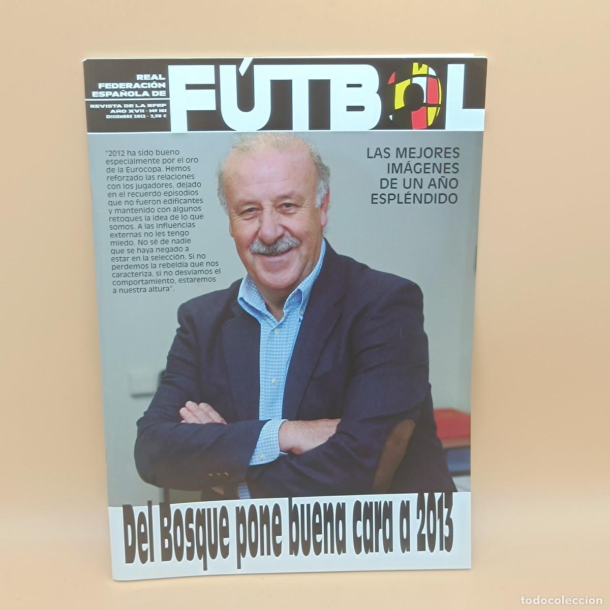 Coleccionismo deportivo: REVISTA REAL FEDERACION ESPA&Ntilde;OLA DE FUTBOL N&ordm;161. MYJ.