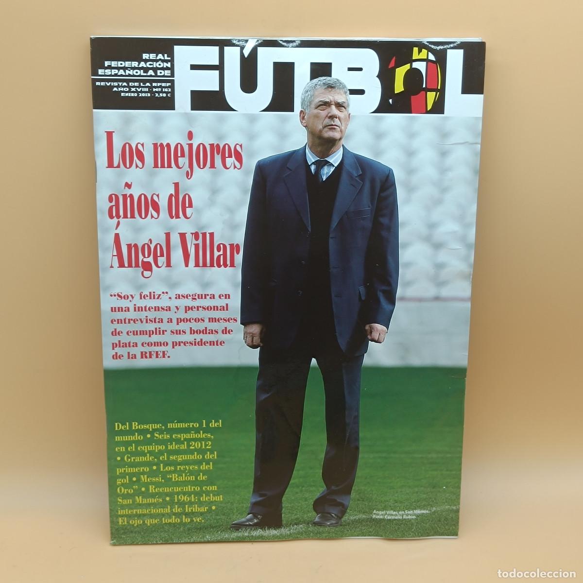 Coleccionismo deportivo: REVISTA REAL FEDERACION ESPA&Ntilde;OLA DE FUTBOL N&ordm;162. MYJ.