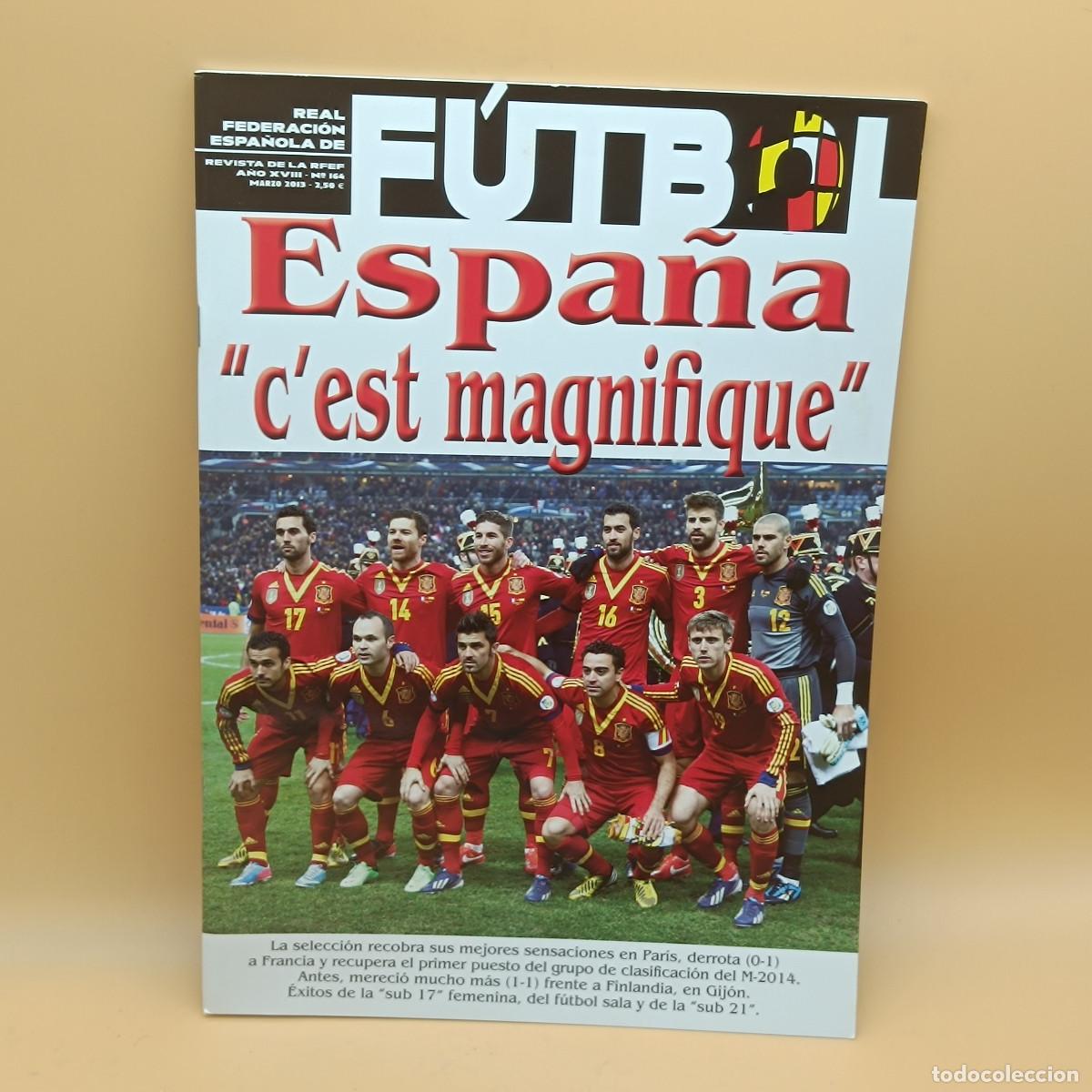 Coleccionismo deportivo: REVISTA REAL FEDERACION ESPA&Ntilde;OLA DE FUTBOL N&ordm;164. MYJ.