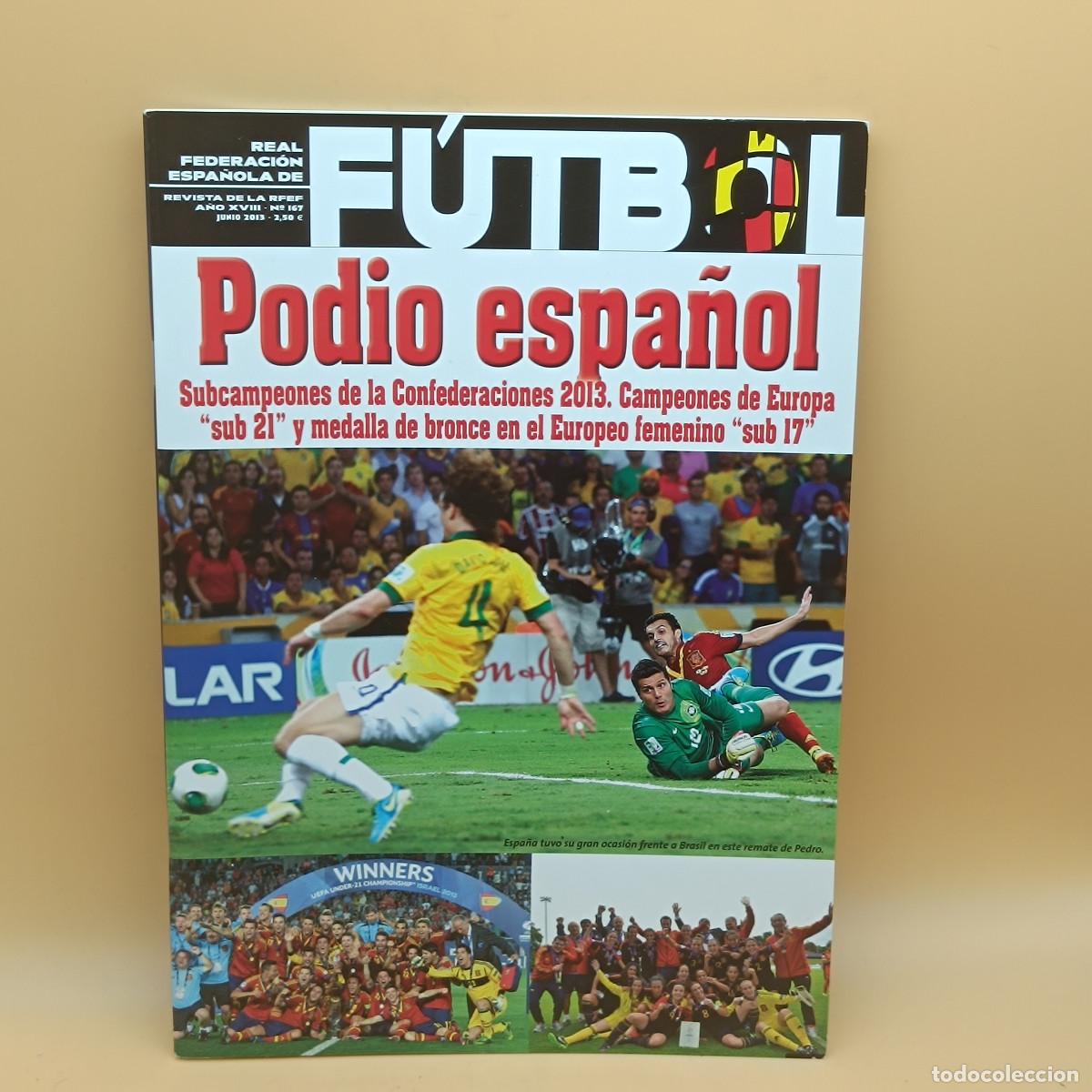 Sports collectibles: REVISTA REAL FEDERACION ESPA&Ntilde;OLA DE FUTBOL N&ordm;167. MYJ.