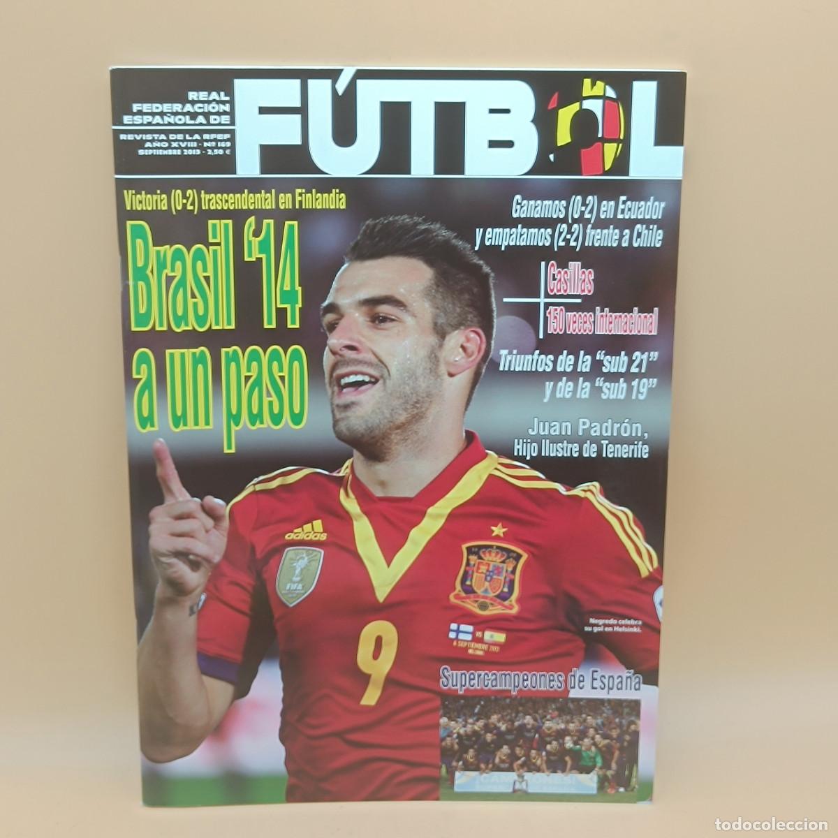 Sports collectibles: REVISTA REAL FEDERACION ESPA&Ntilde;OLA DE FUTBOL N&ordm;169. MYJ.