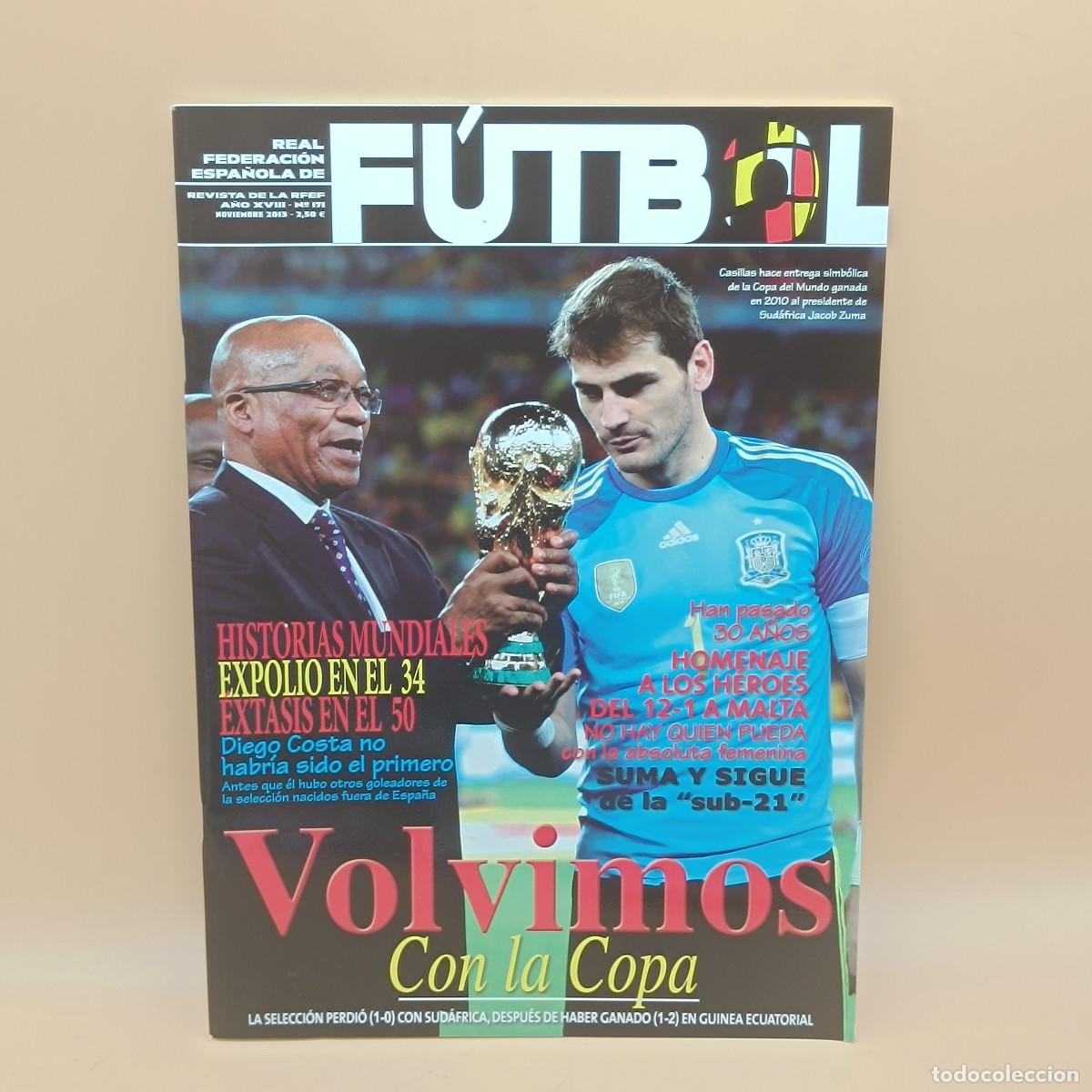 Sports collectibles: REVISTA REAL FEDERACION ESPA&Ntilde;OLA DE FUTBOL N&ordm;171. MYJ.