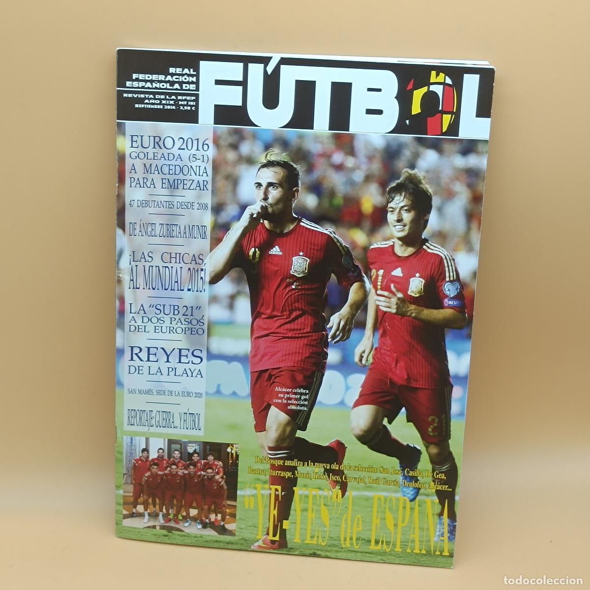 Sports collectibles: REVISTA REAL FEDERACION ESPA&Ntilde;OLA DE FUTBOL N&ordm;181. MYJ.