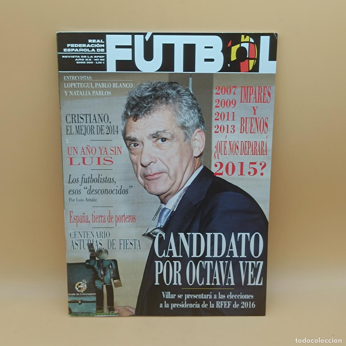Coleccionismo deportivo: REVISTA REAL FEDERACION ESPA&Ntilde;OLA DE FUTBOL N&ordm;185. MYJ.