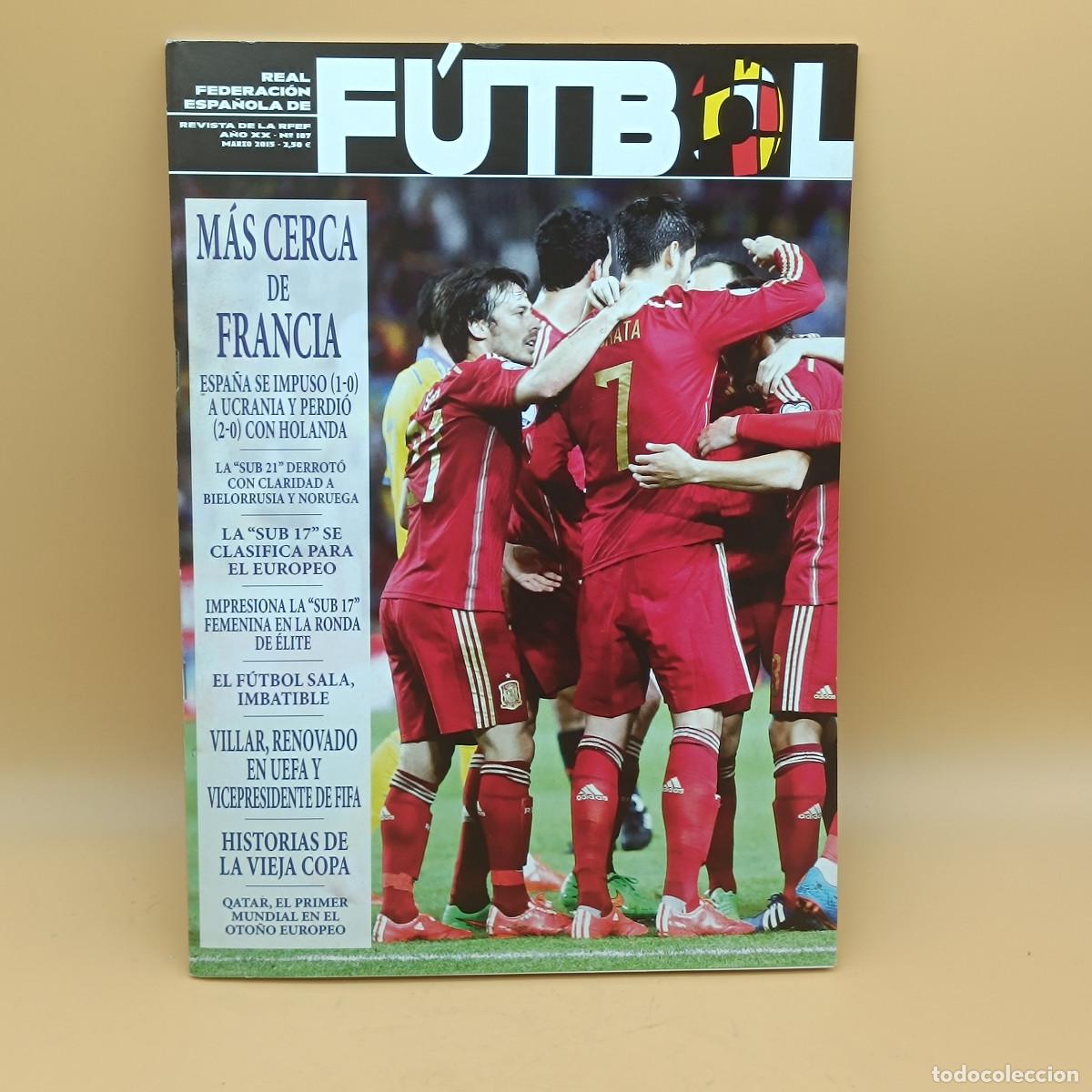 Coleccionismo deportivo: REVISTA REAL FEDERACION ESPA&Ntilde;OLA DE FUTBOL N&ordm;187. MYJ.