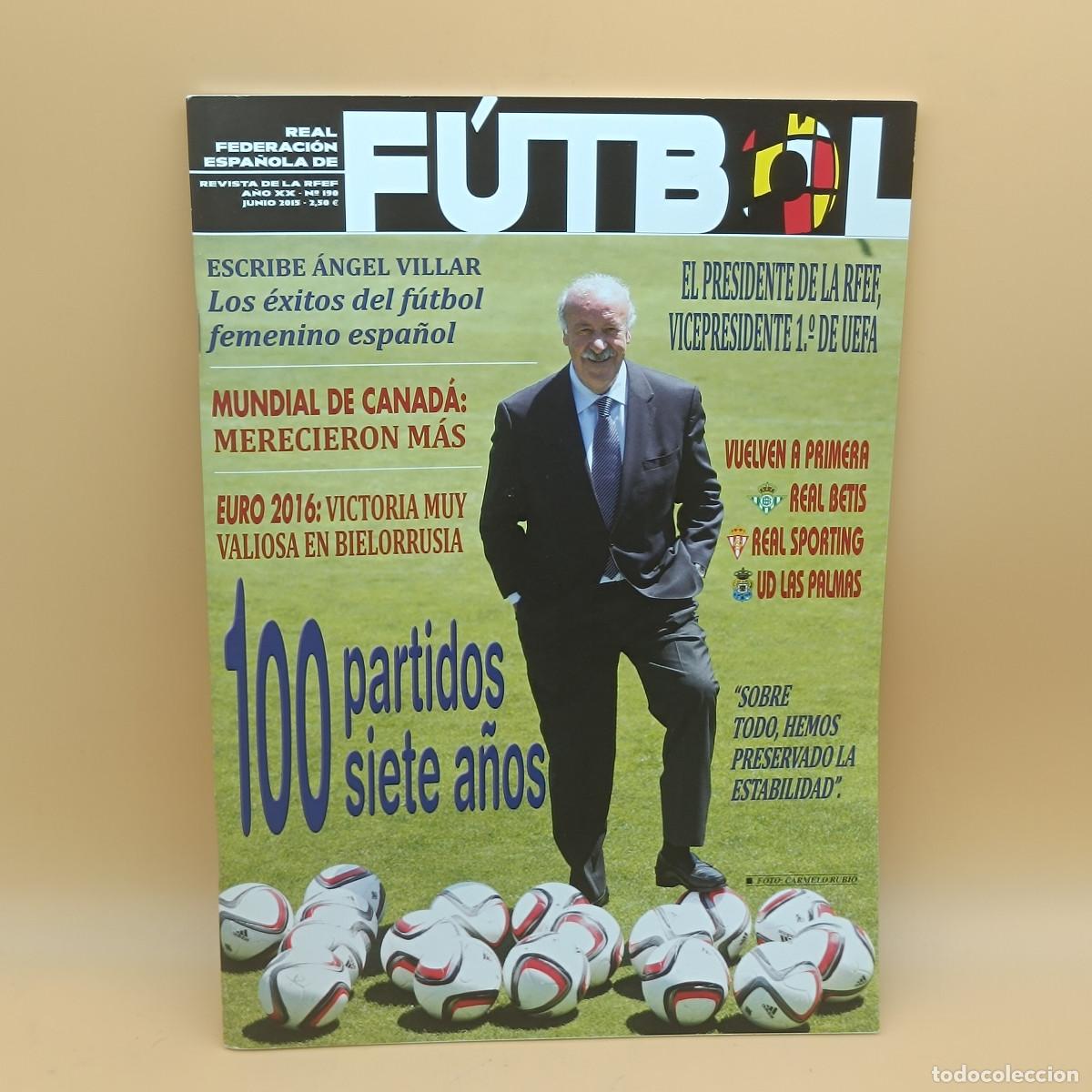 Coleccionismo deportivo: REVISTA REAL FEDERACION ESPA&Ntilde;OLA DE FUTBOL N&ordm;190. MYJ.