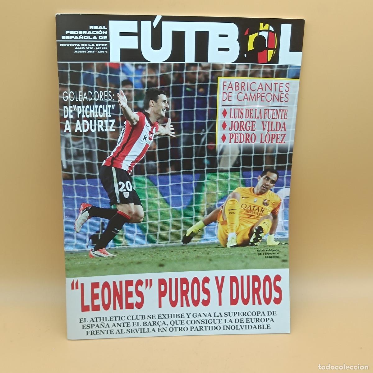 Coleccionismo deportivo: REVISTA REAL FEDERACION ESPA&Ntilde;OLA DE FUTBOL N&ordm;192. MYJ.