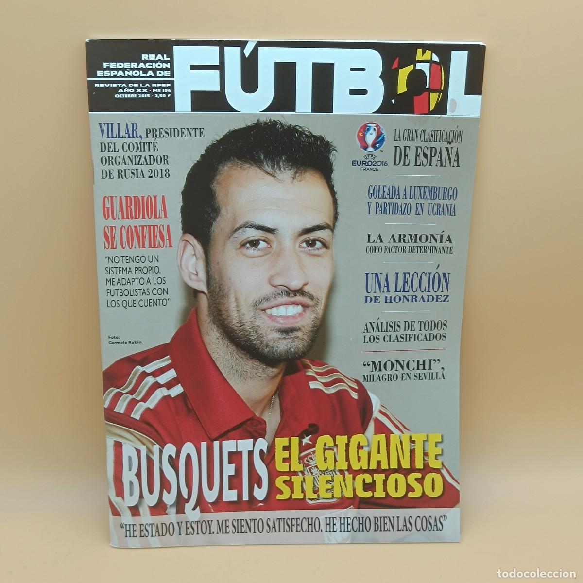 Coleccionismo deportivo: REVISTA REAL FEDERACION ESPA&Ntilde;OLA DE FUTBOL N&ordm;194. MYJ.