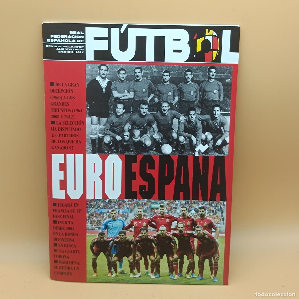 Coleccionismo deportivo: REVISTA REAL FEDERACION ESPA&Ntilde;OLA DE FUTBOL N&ordm;197. MYJ.