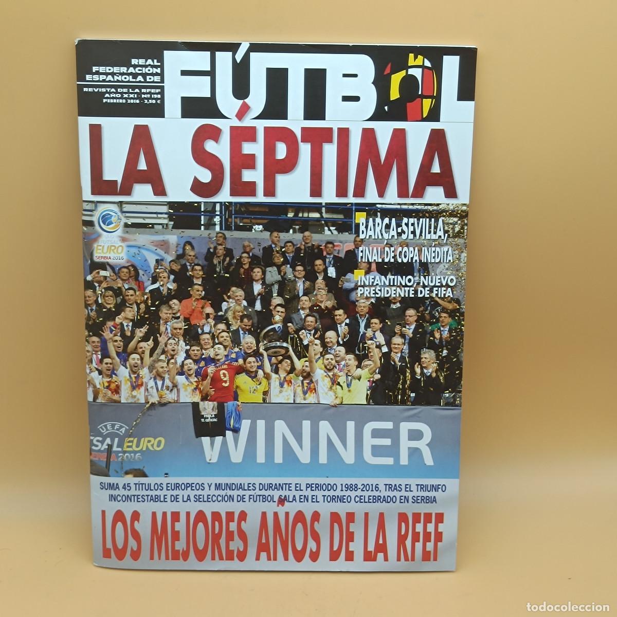 Coleccionismo deportivo: REVISTA REAL FEDERACION ESPA&Ntilde;OLA DE FUTBOL N&ordm;198. MYJ.