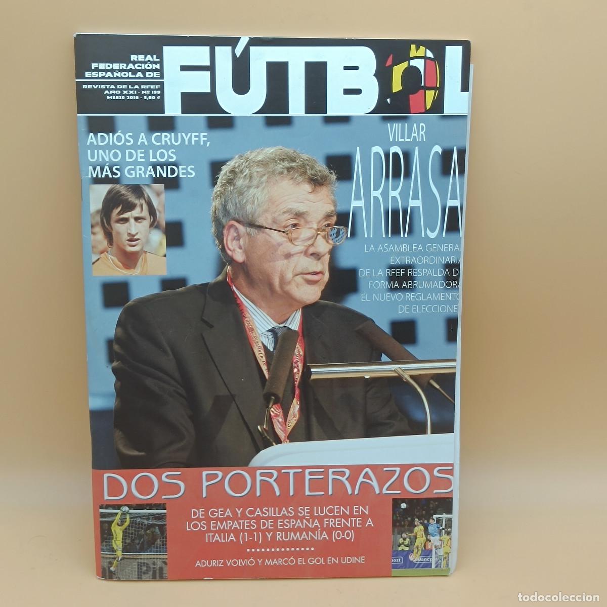 Coleccionismo deportivo: REVISTA REAL FEDERACION ESPA&Ntilde;OLA DE FUTBOL N&ordm;199. MYJ.