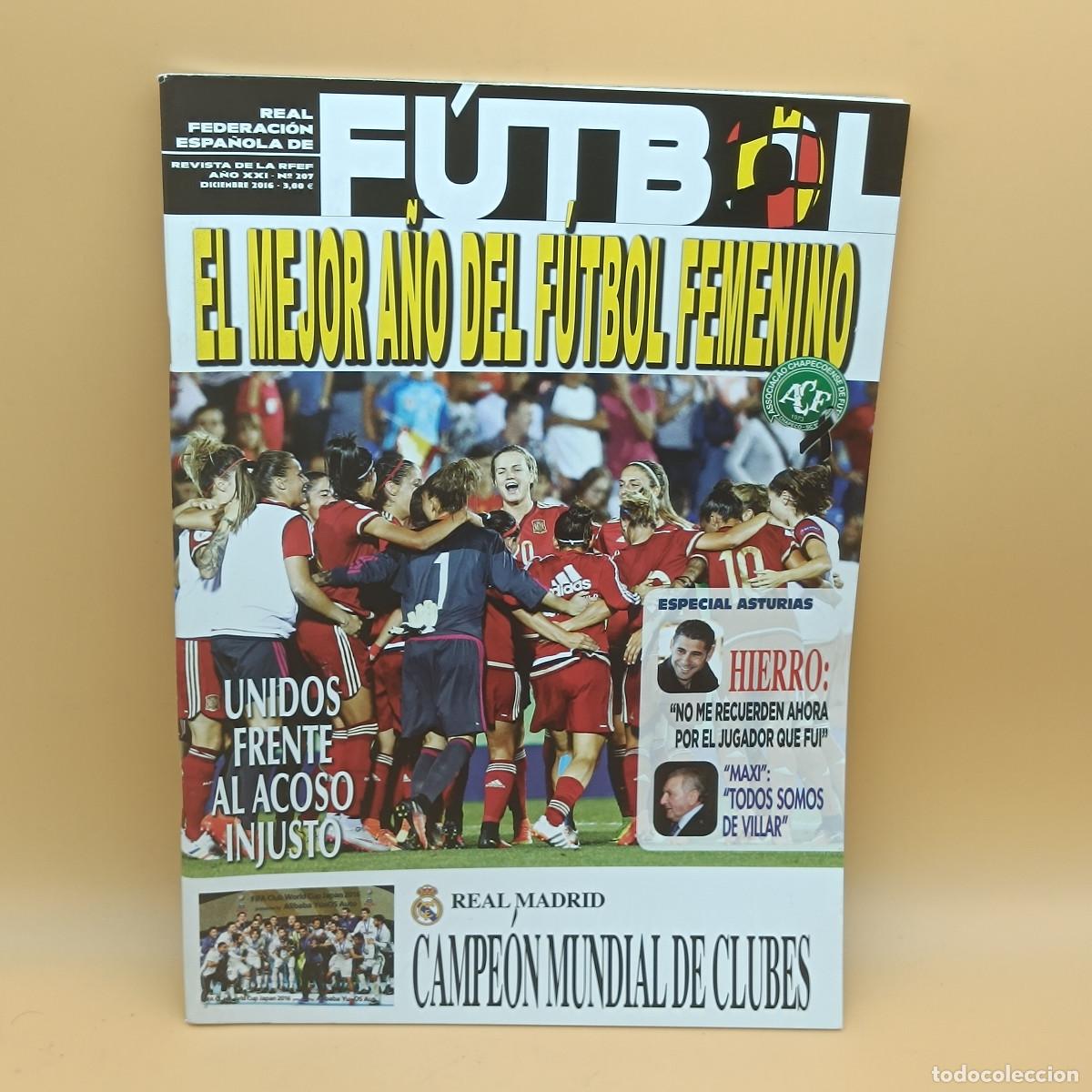 Sammelleidenschaft Sport: REVISTA REAL FEDERACION ESPA&Ntilde;OLA DE FUTBOL N&ordm;207. MYJ.