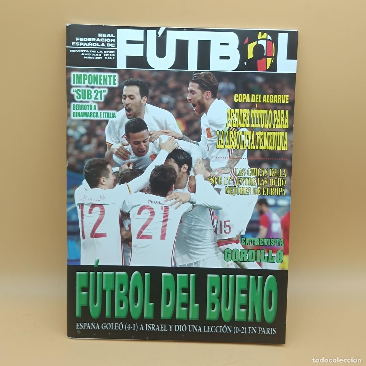 Coleccionismo deportivo: REVISTA REAL FEDERACION ESPA&Ntilde;OLA DE FUTBOL N&ordm;210. MYJ.