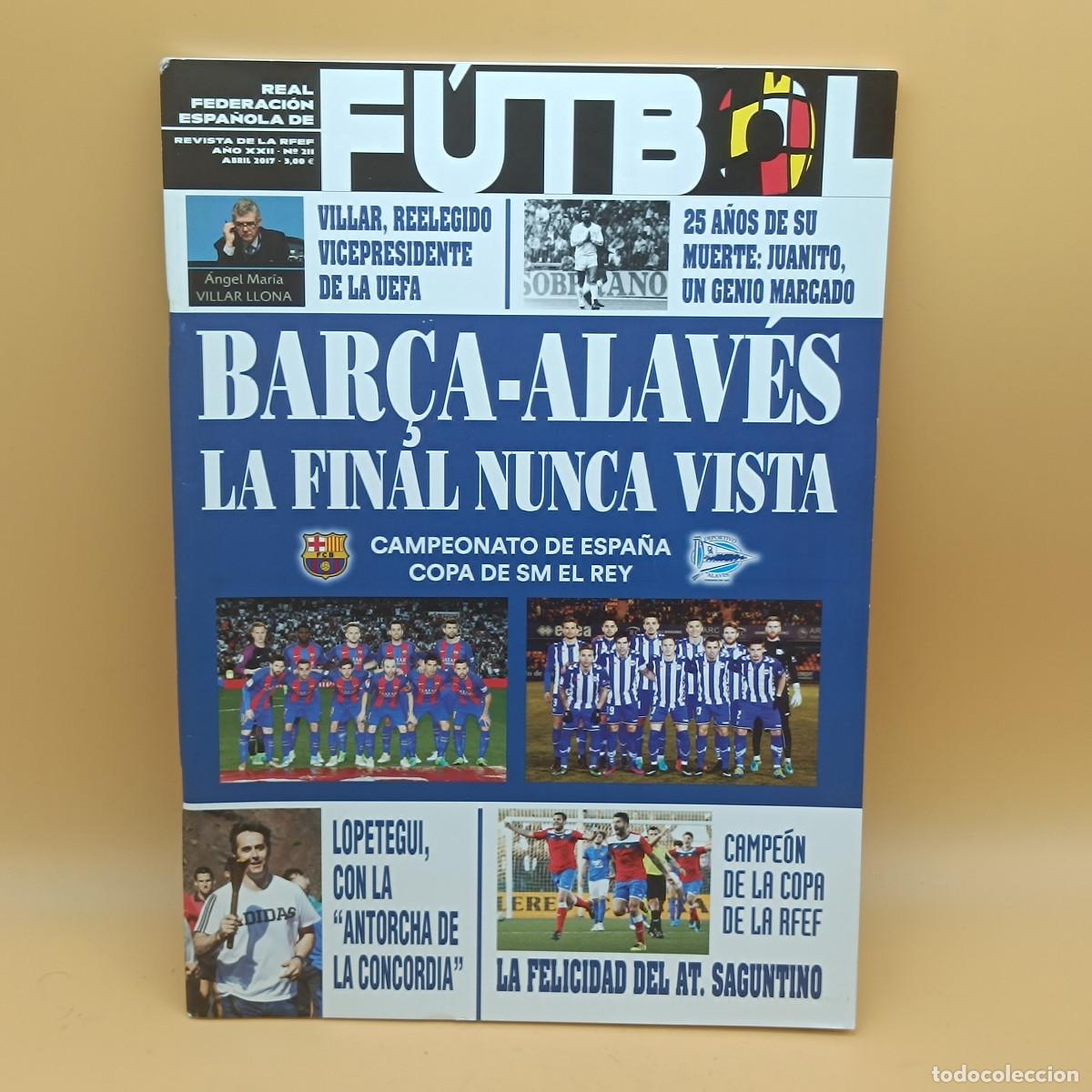 Coleccionismo deportivo: REVISTA REAL FEDERACION ESPA&Ntilde;OLA DE FUTBOL N&ordm;211. MYJ.