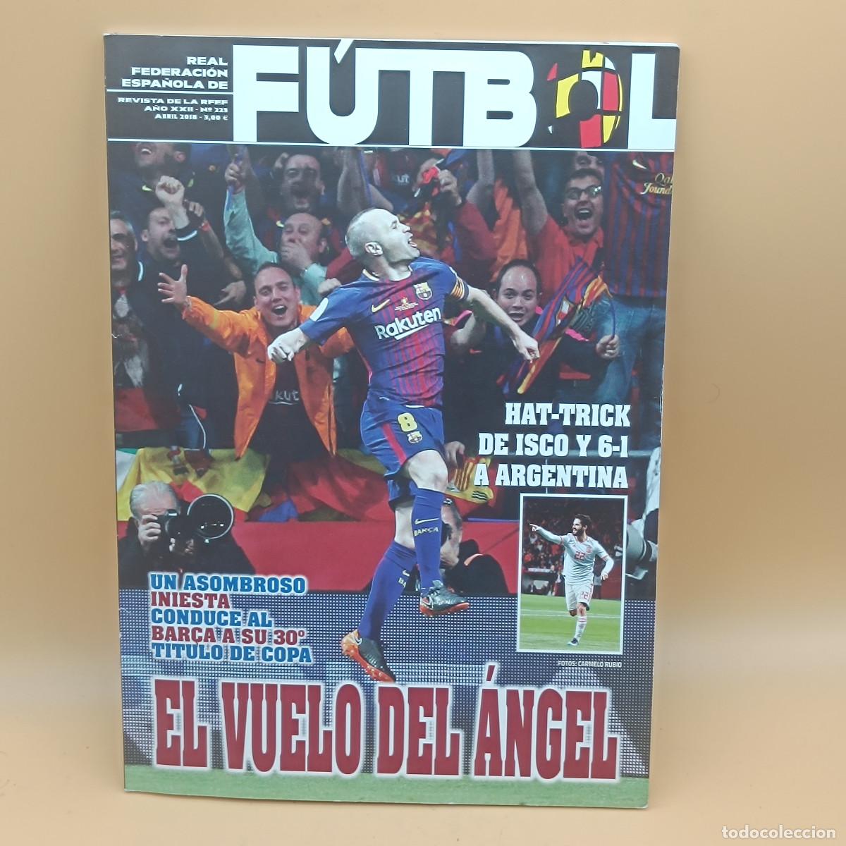 Coleccionismo deportivo: REVISTA REAL FEDERACION ESPA&Ntilde;OLA DE FUTBOL N&ordm;223. MYJ.