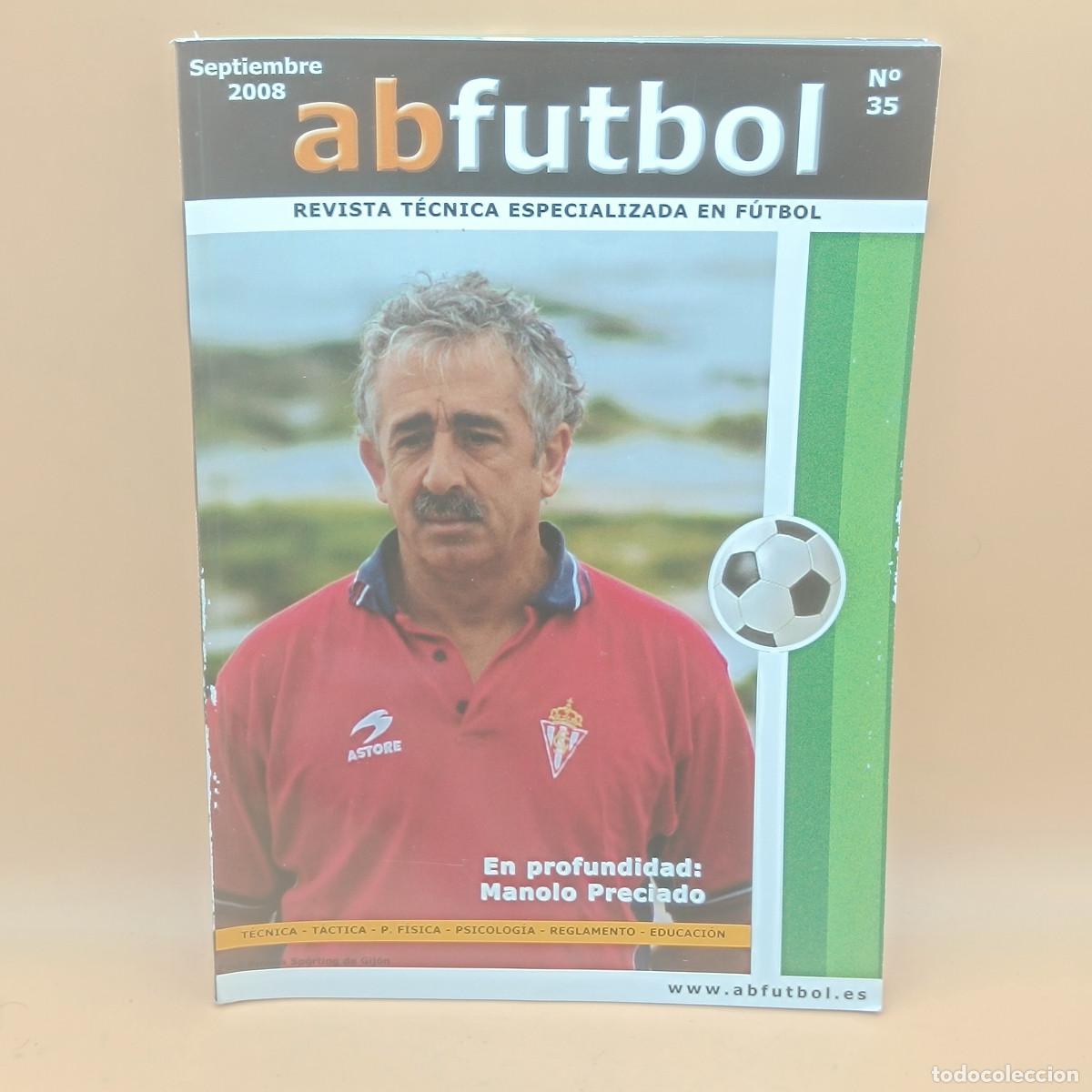 Coleccionismo deportivo: REVISTA AB FUTBOL ABFUTBOL N&ordm;35. PRECIADO. SPORTING DE GIJON. MYJ.