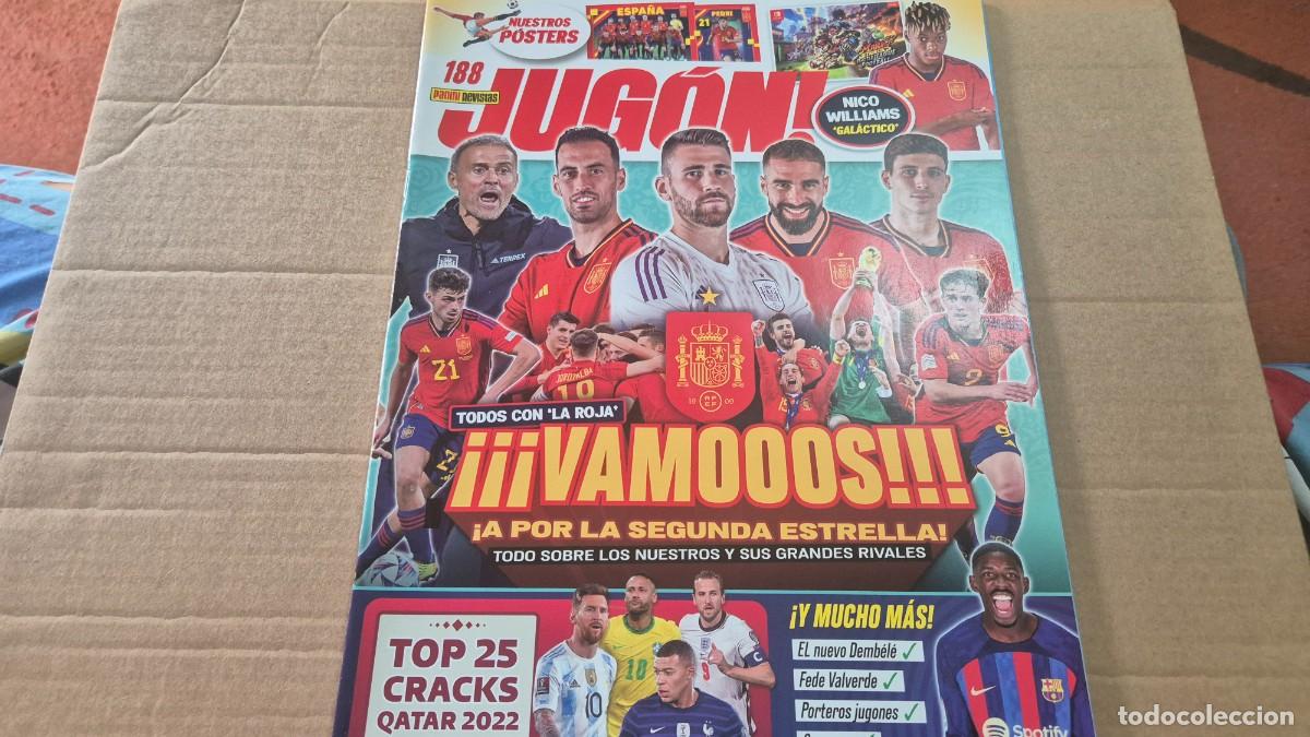 Collezionismo sportivo: LOTE REVISTA JUGON N&ordm; 188. SOLO REVISTA CON LOS POSTERS