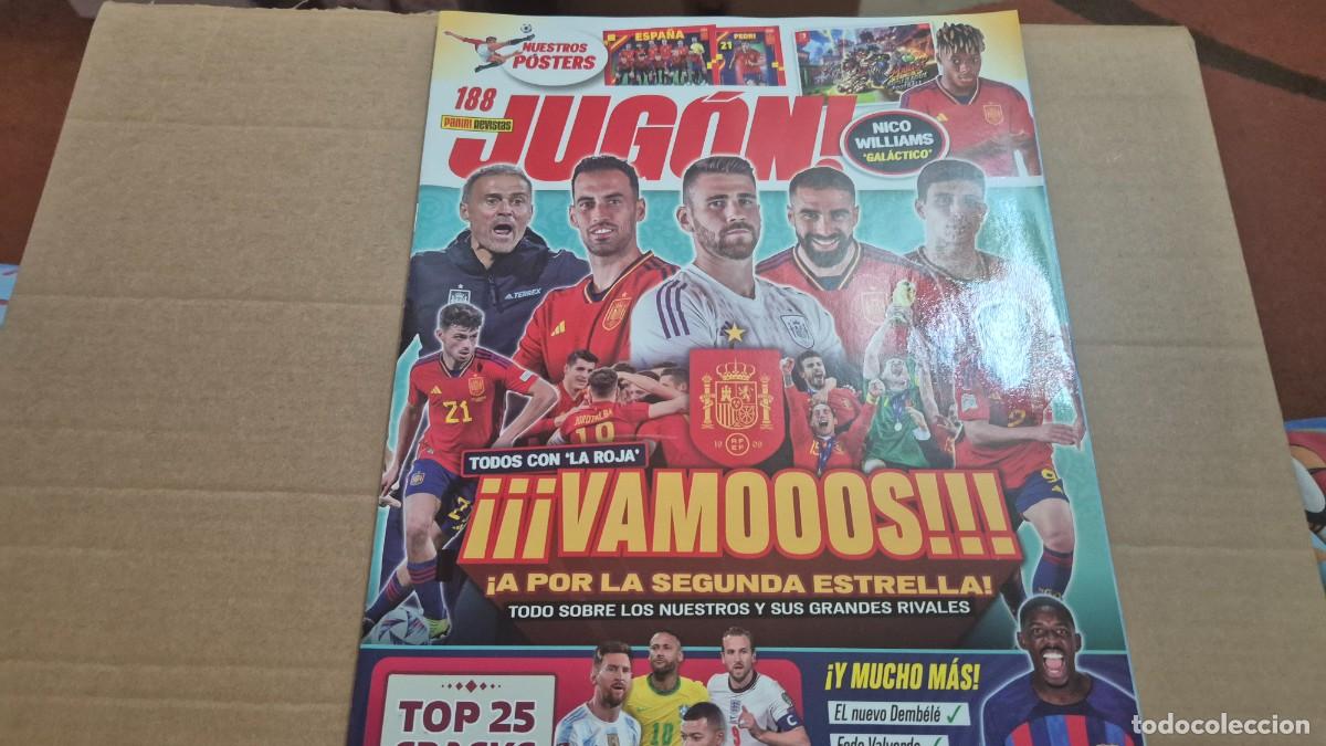 Sports collectibles: LOTE REVISTA JUGON N&ordm; 188. SOLO REVISTA CON LOS POSTERS