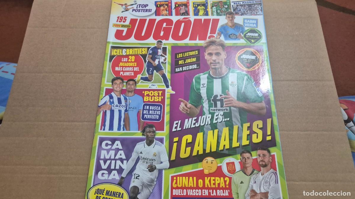 Sports collectibles: LOTE REVISTA JUGON N&ordm; 195. SOLO REVISTA CON LOS POSTERS