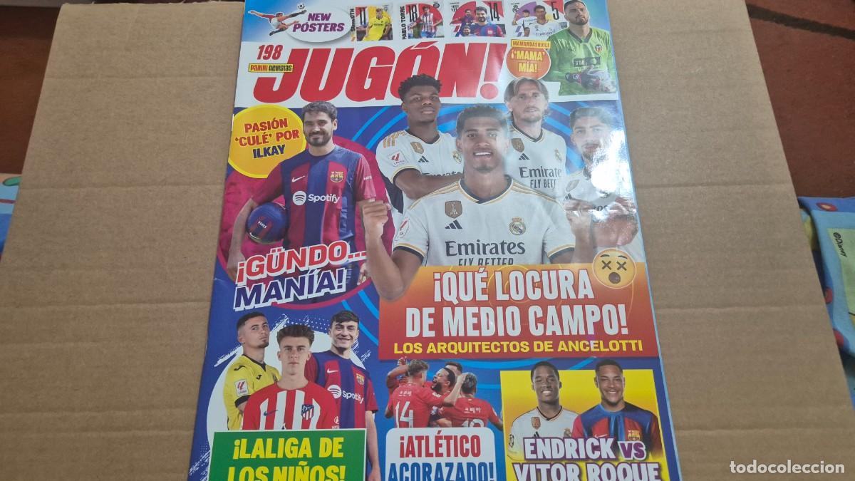 Sports collectibles: LOTE REVISTA JUGON N&ordm; 198. SOLO REVISTA CON LOS POSTERS