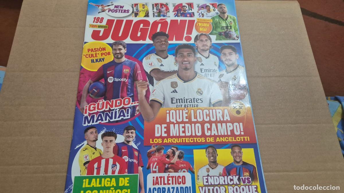 Sports collectibles: LOTE REVISTA JUGON N&ordm; 198. SOLO REVISTA CON LOS POSTERS