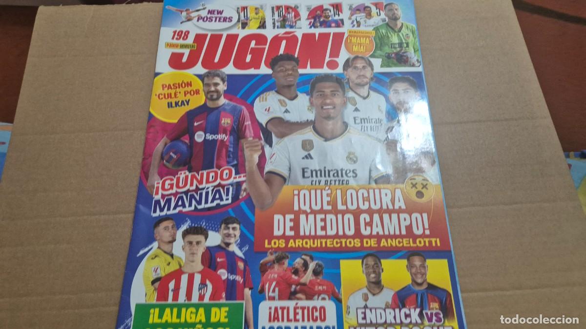 Sports collectibles: LOTE REVISTA JUGON N&ordm; 198. SOLO REVISTA CON LOS POSTERS